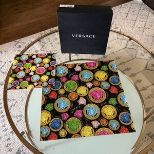 Versace Multicolor Medusa Medallion Amplified Plexiglass Puzzle 16 in x 16 in